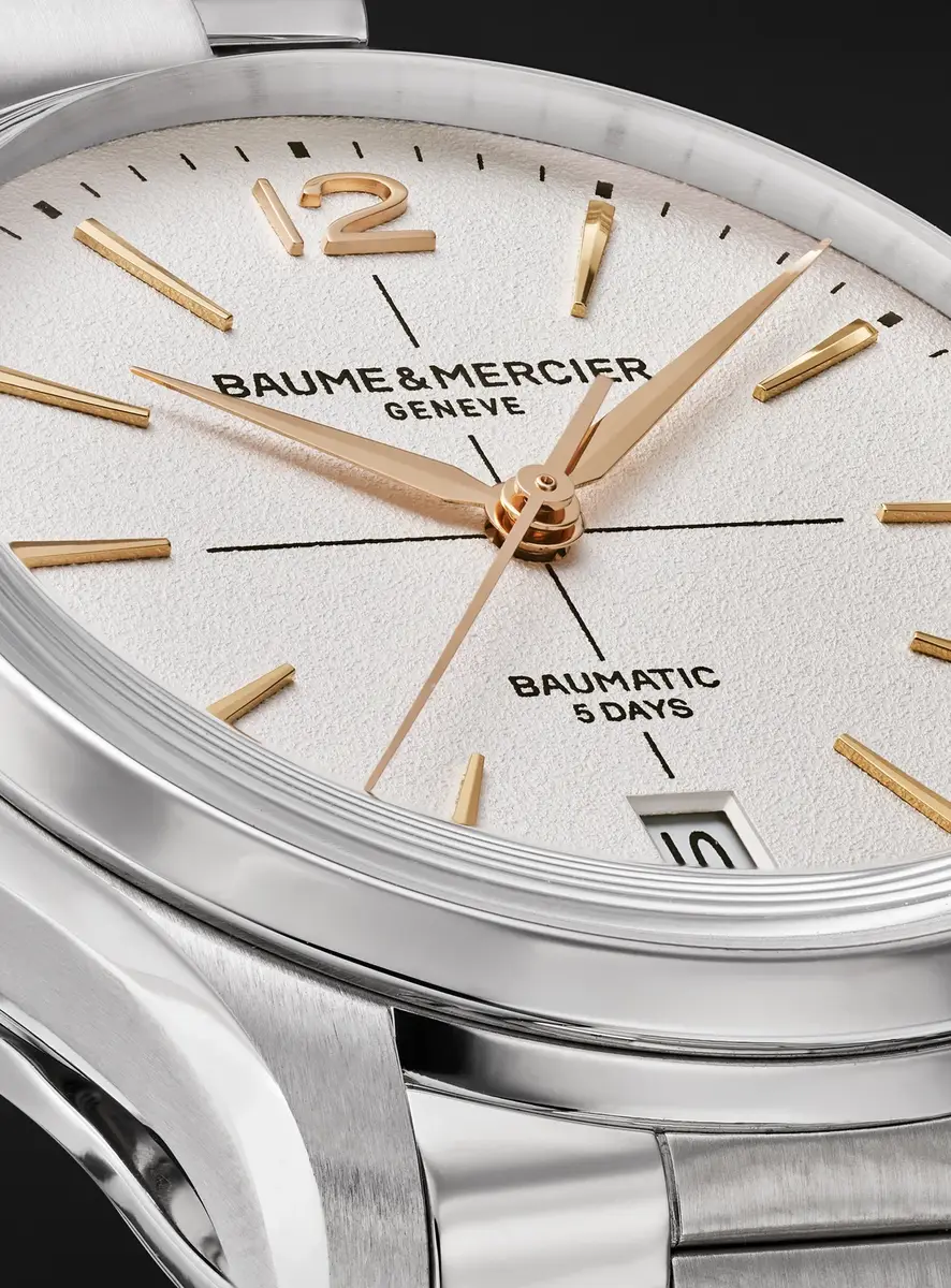 Baume & Mercier Clifton Automatic Stainless Steel Watch, Ref. 10793 - Men | Thumbnail 6 Baume & Mercier Clifton Automatic Stainless Steel Watch, Ref. 10793 - Men | Thumbnail 6