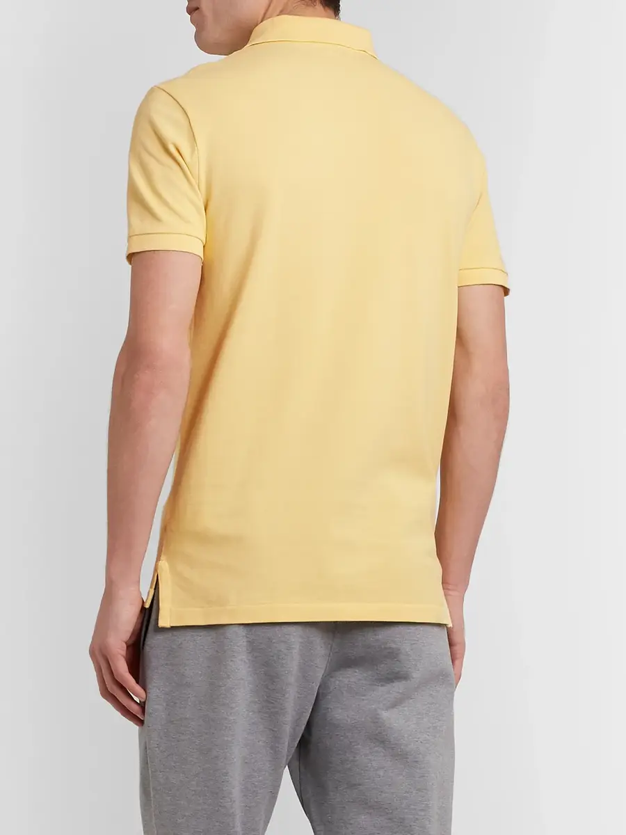 Polo Ralph Lauren Slim-Fit Logo-Embroidered Cotton-Piqué Polo Shirt - Men | Thumbnail 4