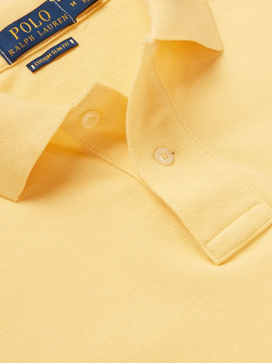 Polo Ralph Lauren Slim-Fit Logo-Embroidered Cotton-Piqué Polo Shirt - Men | Thumbnail 5