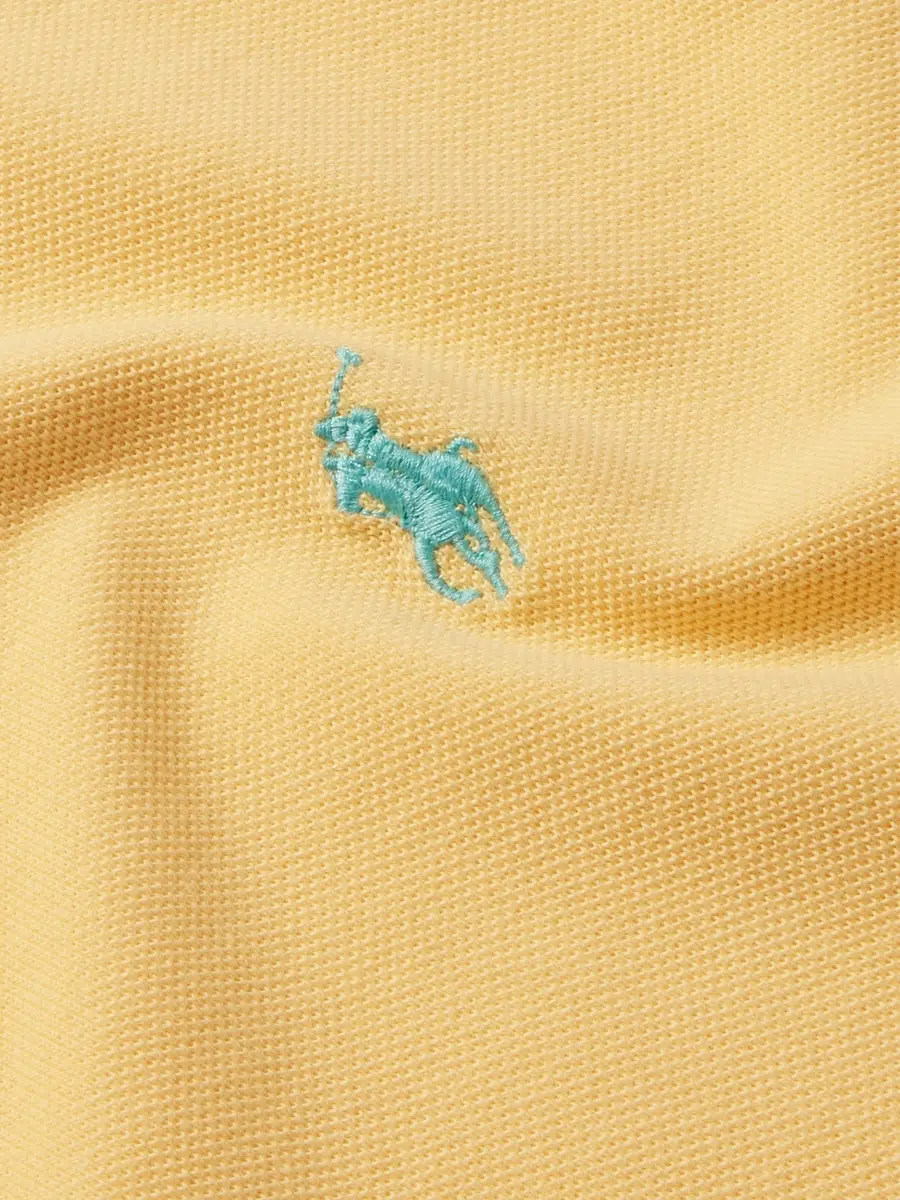 Polo Ralph Lauren Slim-Fit Logo-Embroidered Cotton-Piqué Polo Shirt - Men | Thumbnail 6