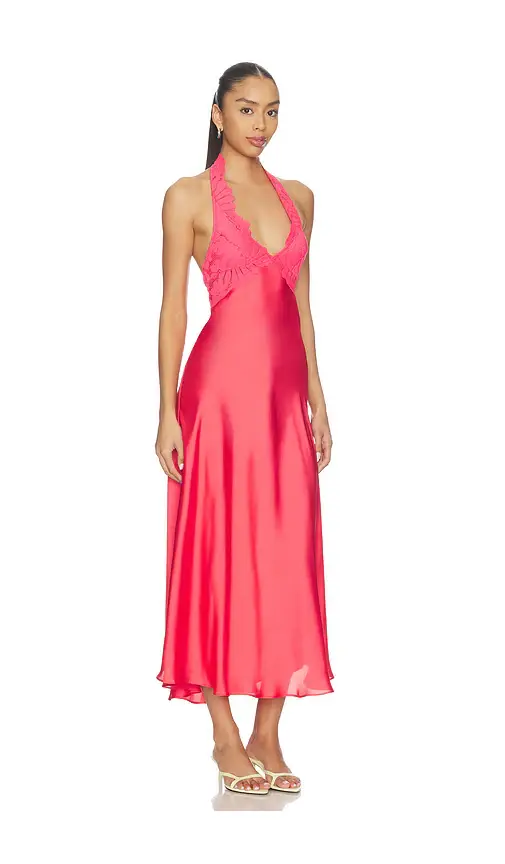 Free People Petal Party Midi Slip Dress | Thumbnail 2 Free People Petal Party Midi Slip Dress | Thumbnail 2