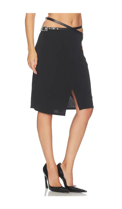 HAELO Belted Wrap Skirt | Thumbnail 2 HAELO Belted Wrap Skirt | Thumbnail 2