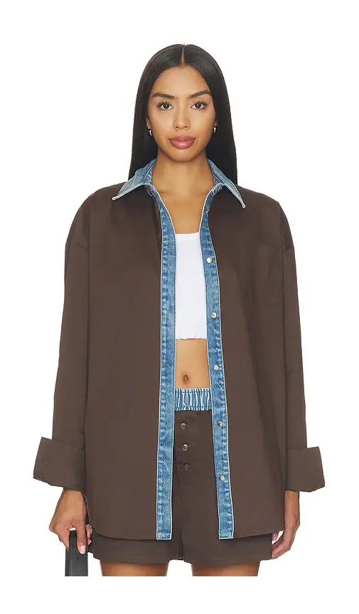 SEROYA Gill Poplin Shirt | Image 1 SEROYA Gill Poplin Shirt | Image 1