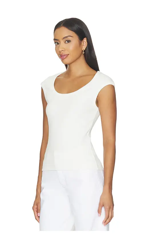 Closed Cap Sleeve T-shirt | Thumbnail 2 Closed Cap Sleeve T-shirt | Thumbnail 2