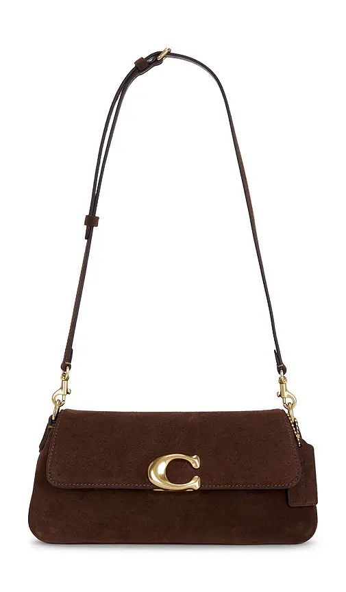 Coach Suede Jet Shoulder Bag | Thumbnail 2 Coach Suede Jet Shoulder Bag | Thumbnail 2