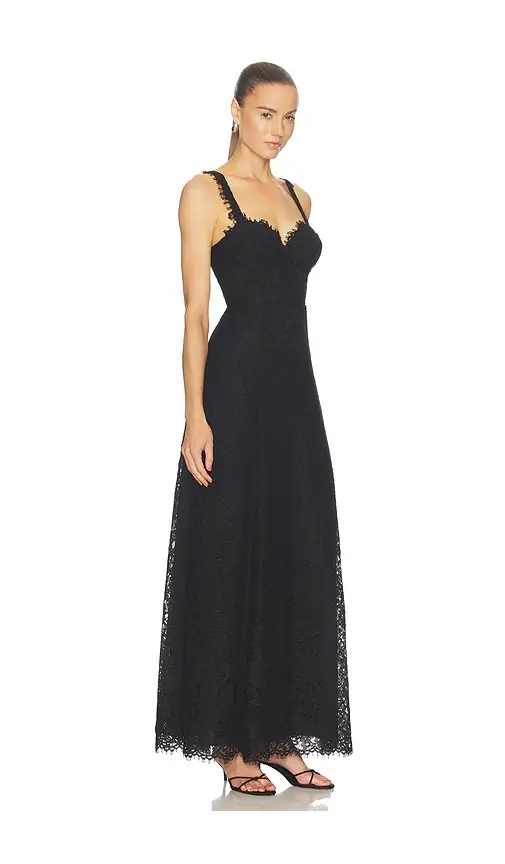 L'Agence Sutton Lace Maxi Dress | Thumbnail 2 L'Agence Sutton Lace Maxi Dress | Thumbnail 2