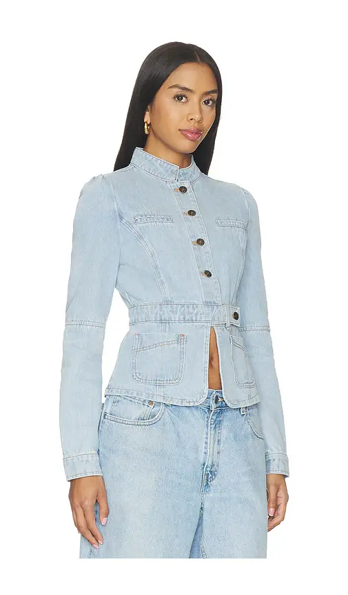 LIONESS Brooklyn Denim Jacket | Thumbnail 2 LIONESS Brooklyn Denim Jacket | Thumbnail 2
