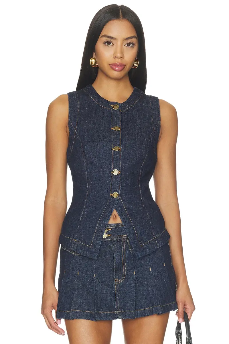 BLANKNYC Denim Vest