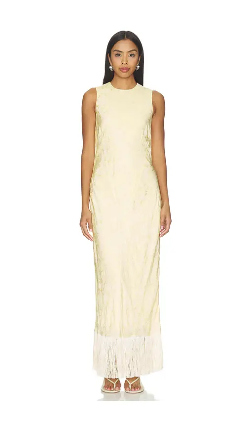 Gill Jacquard Maxi Dress
