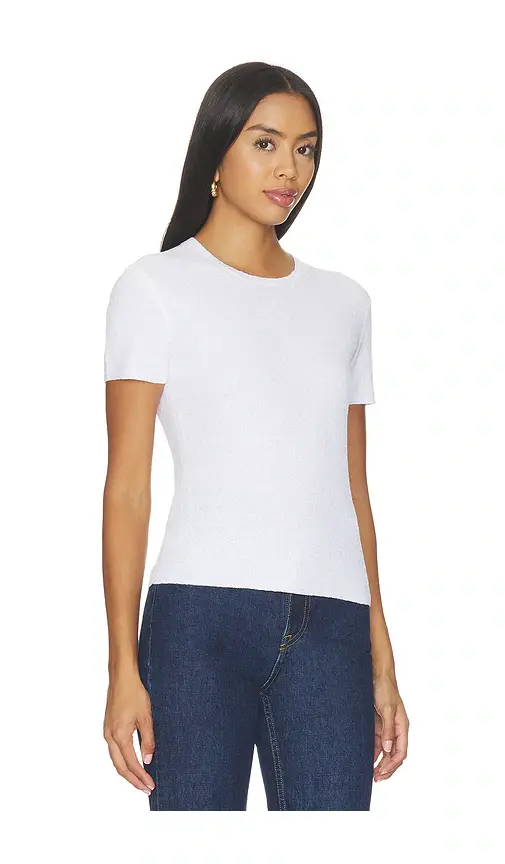 Vince Texture Short Sleeve Crew | Thumbnail 2 Vince Texture Short Sleeve Crew | Thumbnail 2