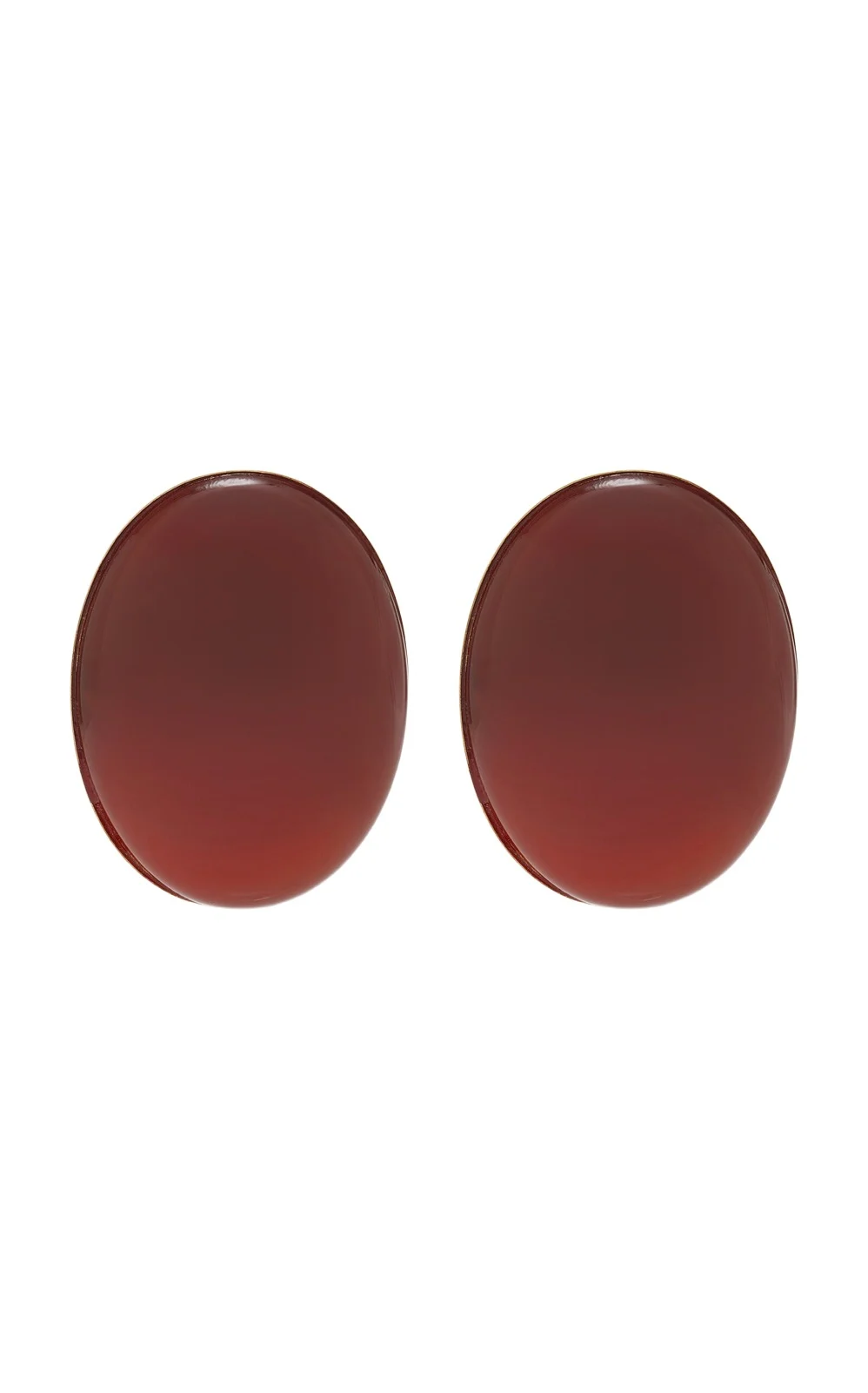 Jennifer Behr Audra 18K Gold-Plated Brass Carnelian Earrings