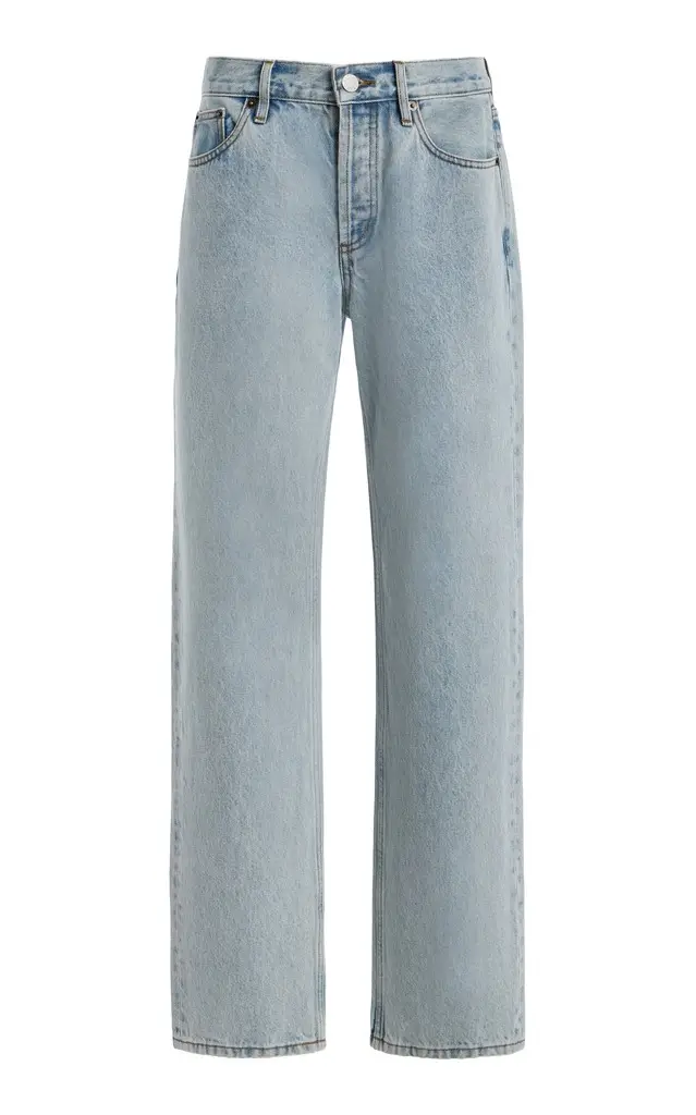 Life Rigid Mid-Rise Straight-Leg Jeans Life Rigid Mid-Rise Straight-Leg Jeans