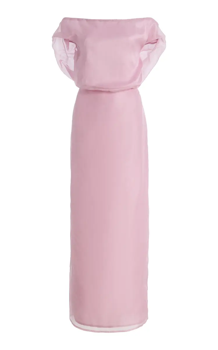 STAUD Larissa Silk Maxi Dress | Image 1 STAUD Larissa Silk Maxi Dress | Image 1