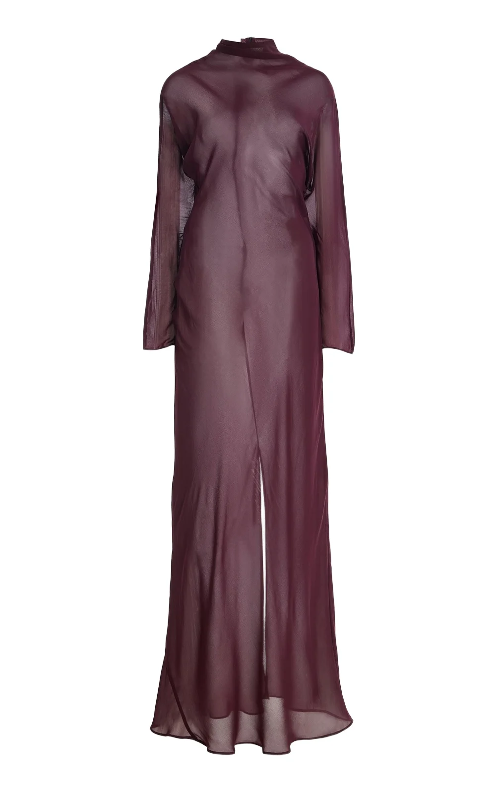 Exclusive The Sheer Turtleneck Maxi Dress Exclusive The Sheer Turtleneck Maxi Dress
