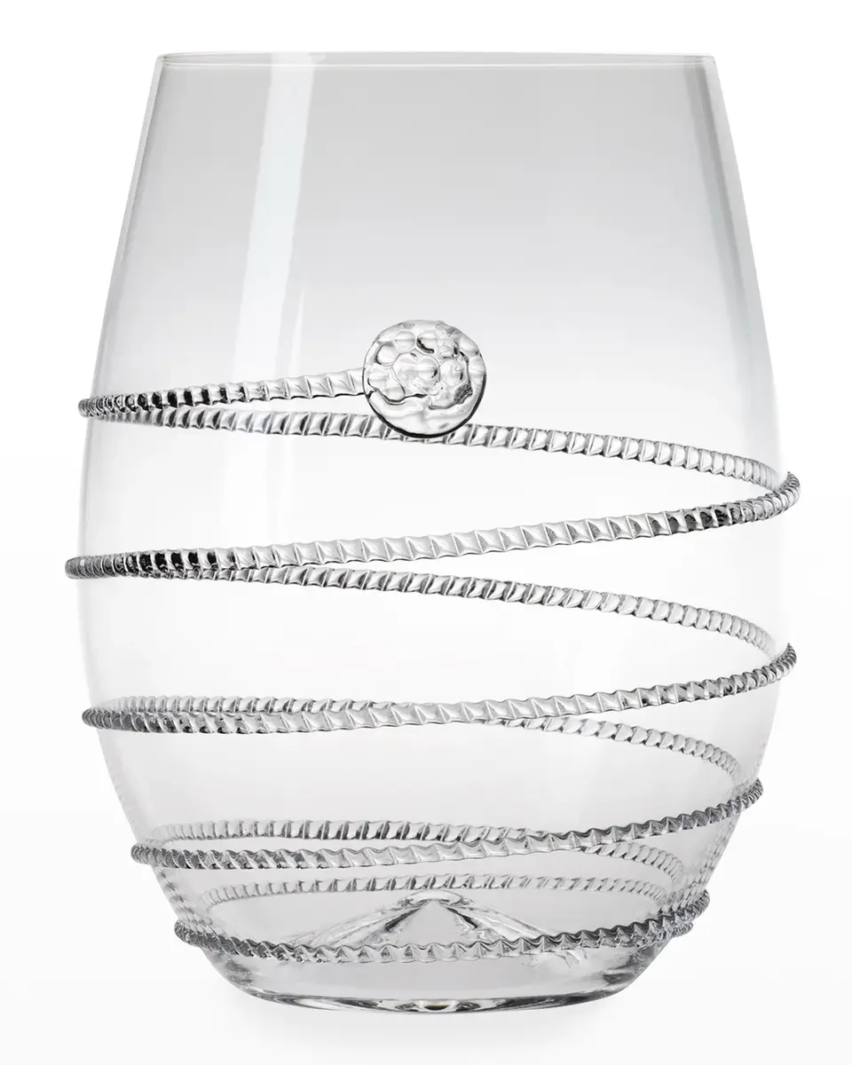 Juliska Amalia Stemless White Wine Glass