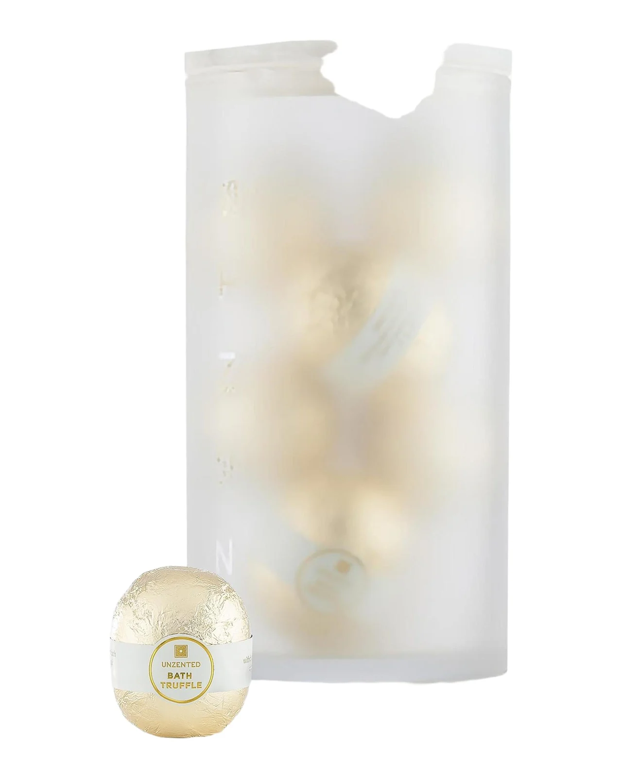 Zents Unzented 4-Piece Bath Truffle Set
