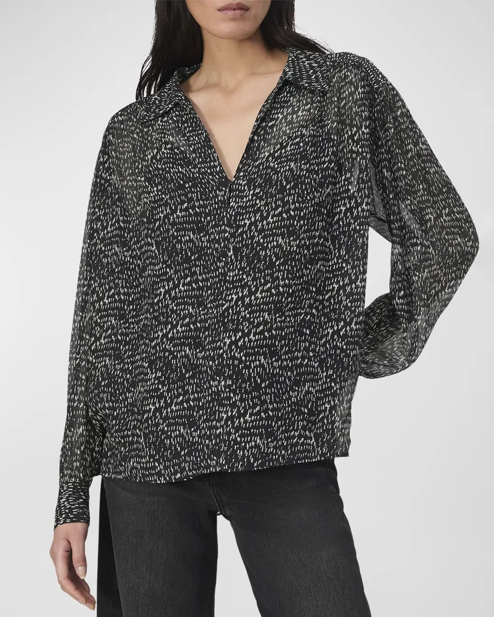 rag & bone Emmy Long-Sleeve Blouse | Thumbnail 3 rag & bone Emmy Long-Sleeve Blouse | Thumbnail 3