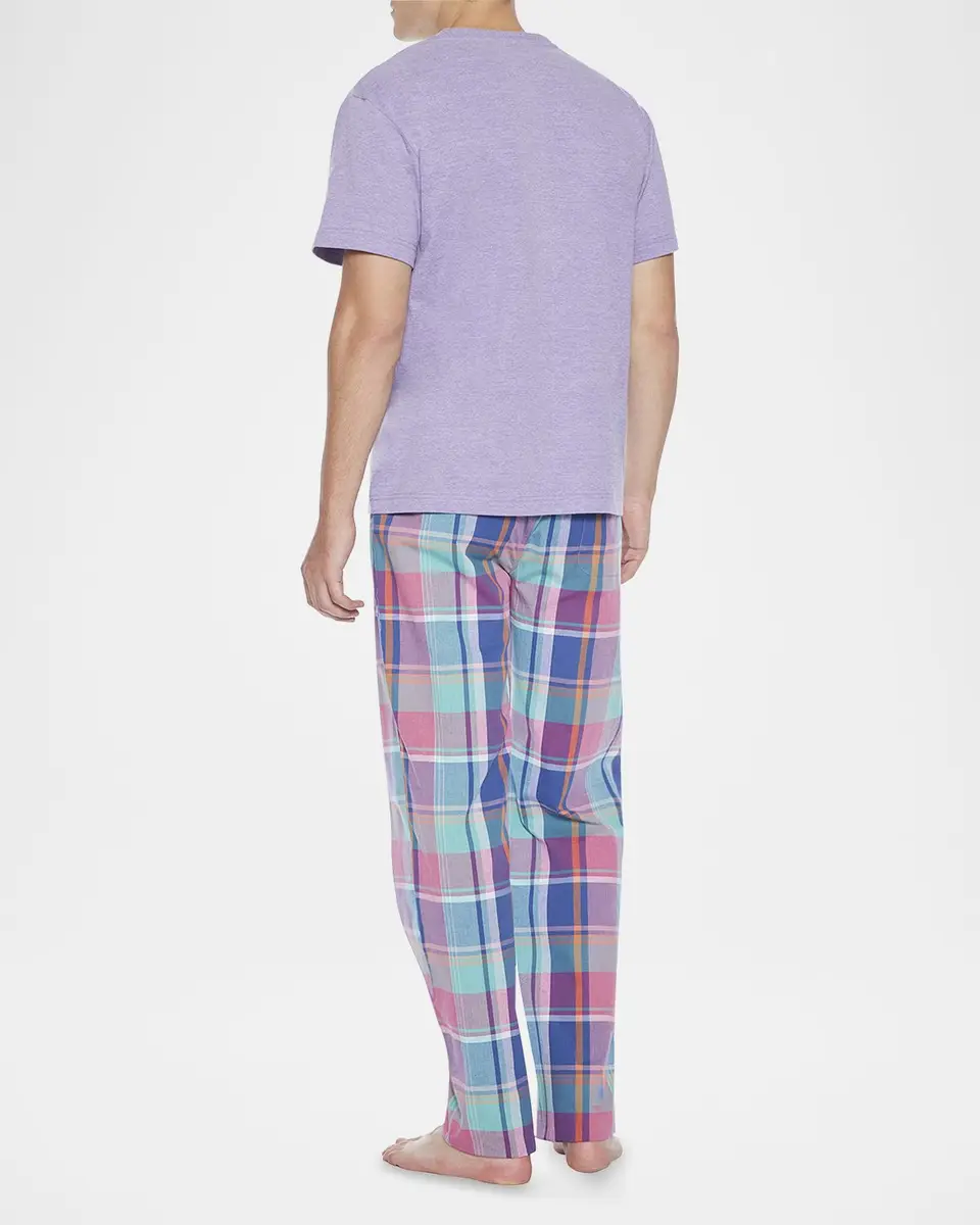 Majestic International Men's Lessons In Color Crew and Pant Pajama Set | Thumbnail 2 Majestic International Men's Lessons In Color Crew and Pant Pajama Set | Thumbnail 2