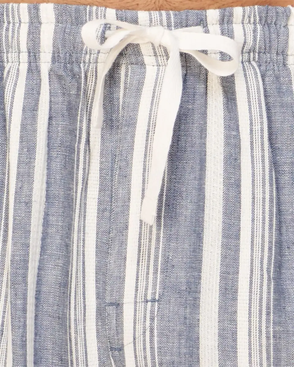 Majestic International Men's Summer Woven Stripe Lounge Pants | Thumbnail 7