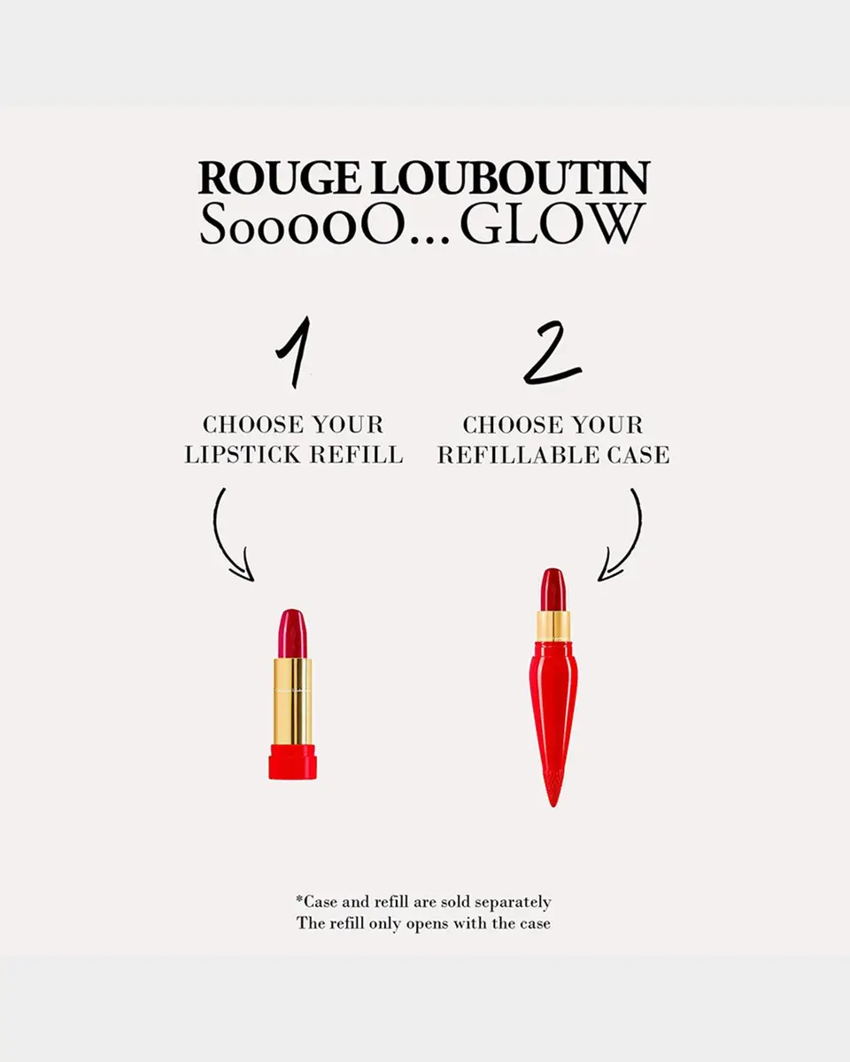 Christian Louboutin Sooooo. Glow Refillable Lipstick Case | Thumbnail 4 Christian Louboutin Sooooo. Glow Refillable Lipstick Case | Thumbnail 4