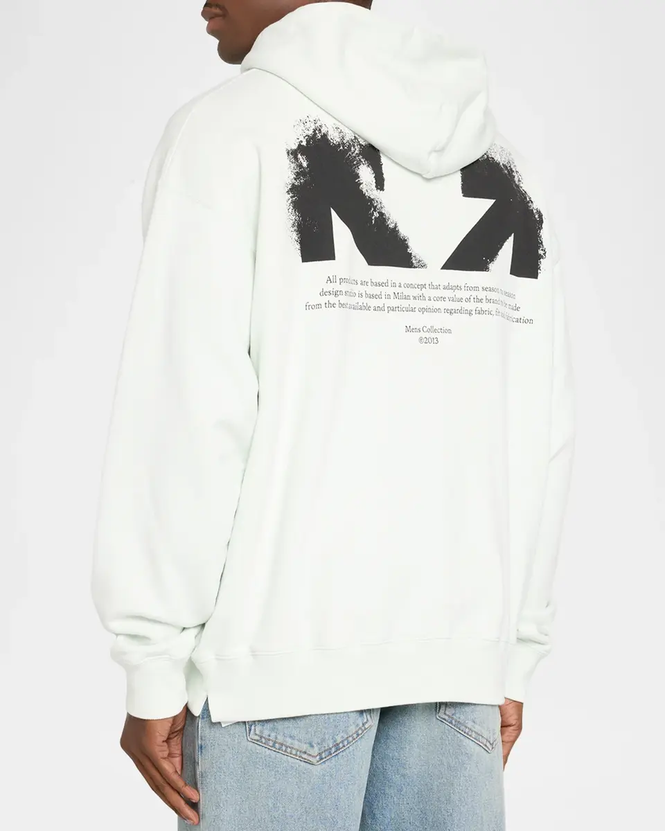 Off-White Men's Half Arrow Skate Cotton Hoodie | Thumbnail 3