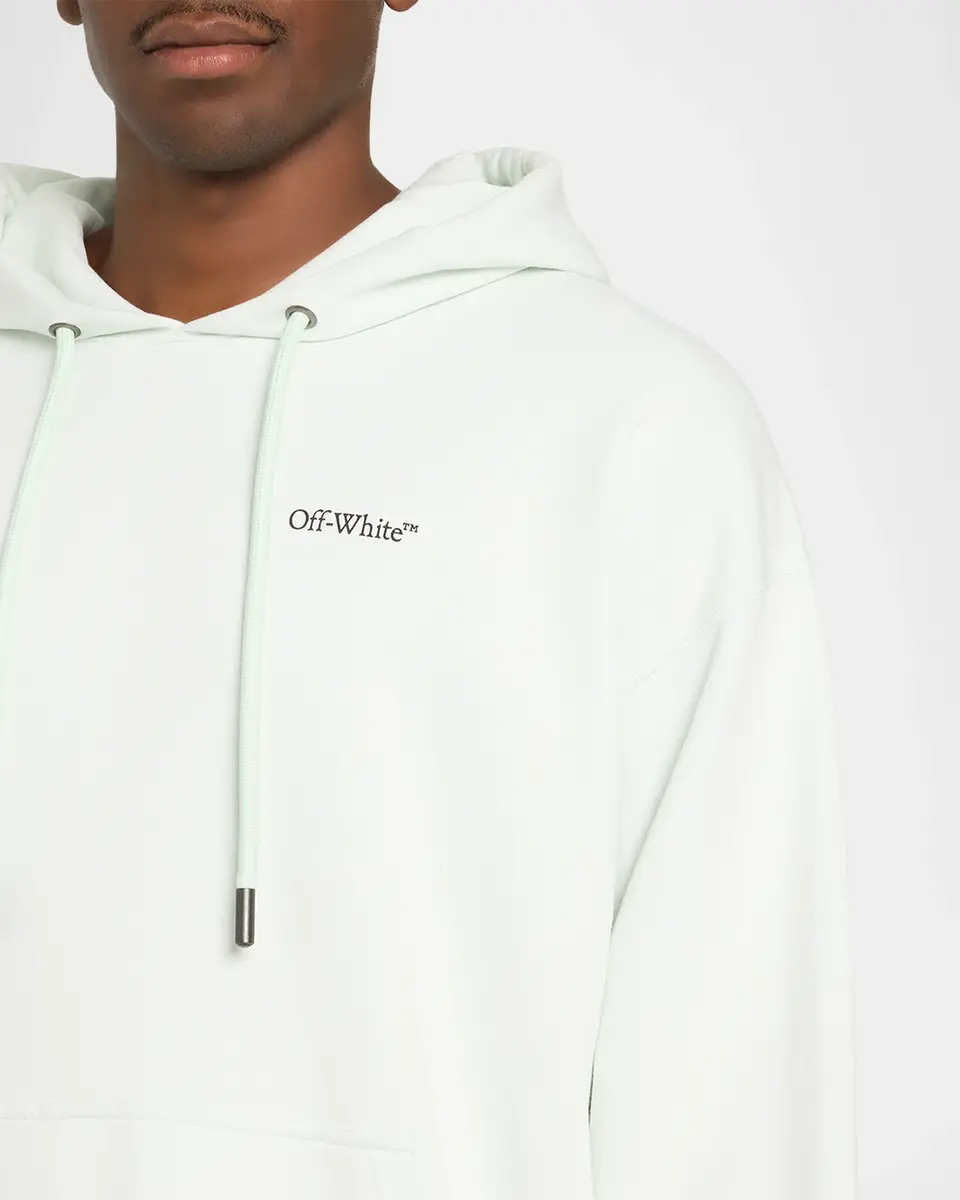 Off-White Men's Half Arrow Skate Cotton Hoodie | Thumbnail 8