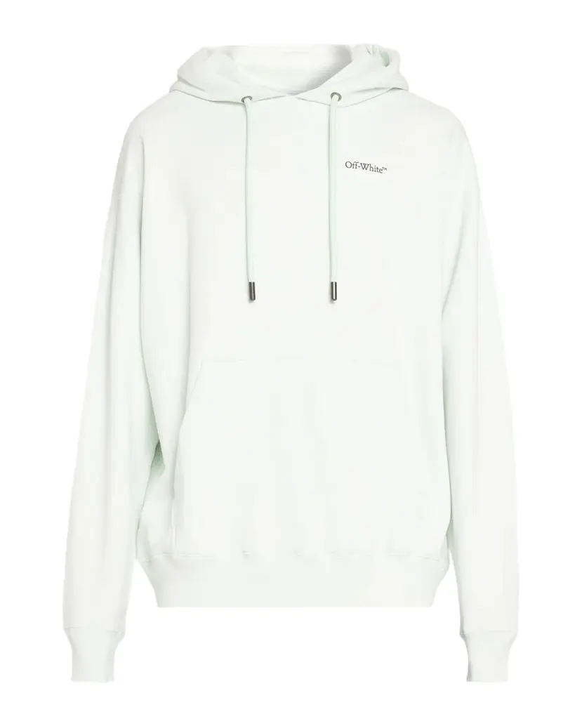 Off-White Men's Half Arrow Skate Cotton Hoodie | Image 1 Off-White Men's Half Arrow Skate Cotton Hoodie | Image 1