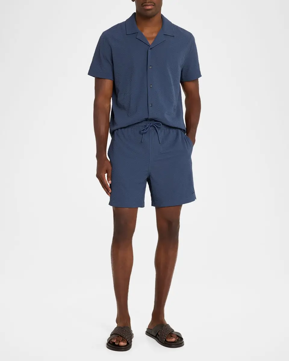 RAILS Men's Brea Textured Drawstring Shorts | Thumbnail 2 RAILS Men's Brea Textured Drawstring Shorts | Thumbnail 2