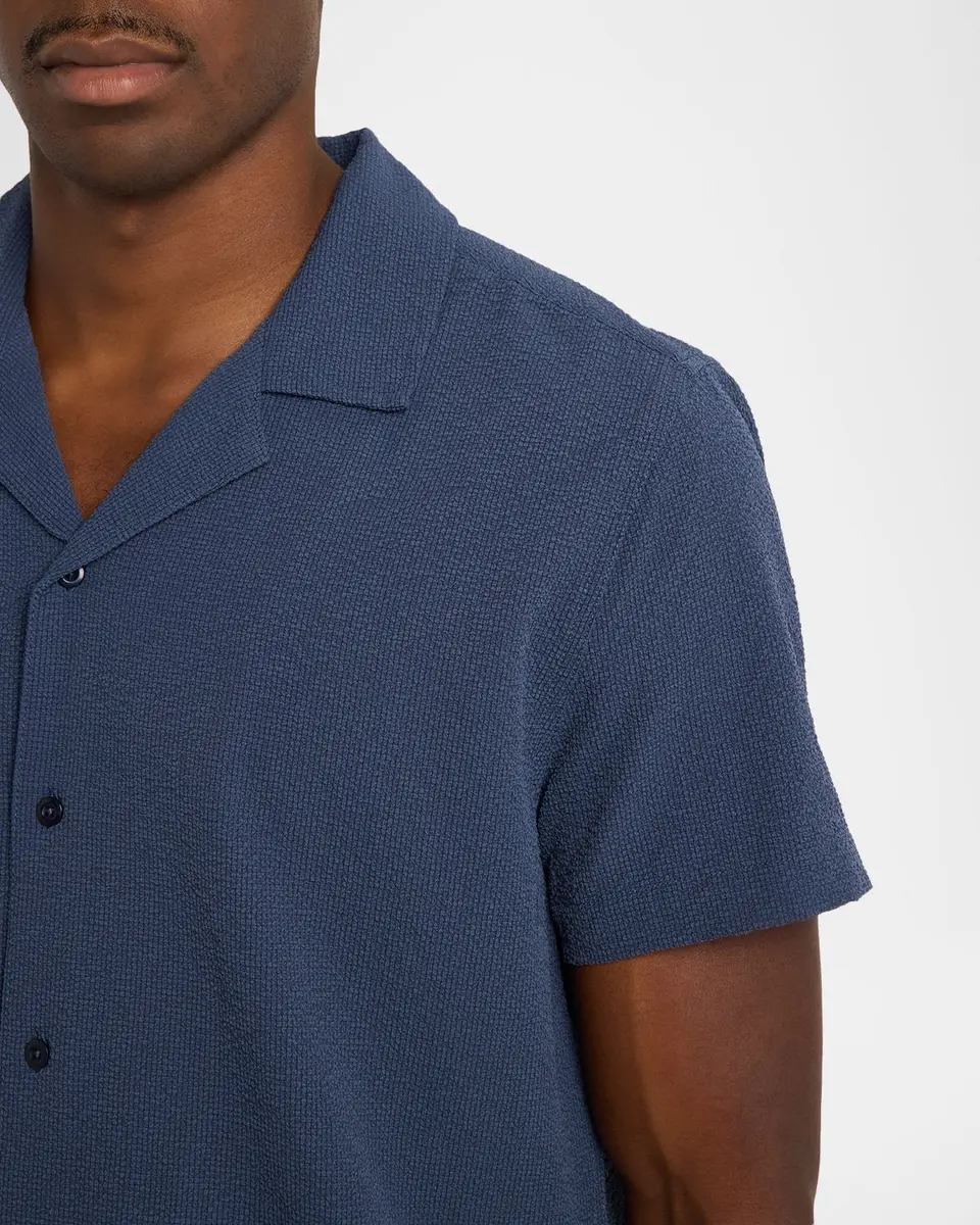 RAILS Men's Amalfi Textured Short-Sleeve Shirt | Thumbnail 5 RAILS Men's Amalfi Textured Short-Sleeve Shirt | Thumbnail 5