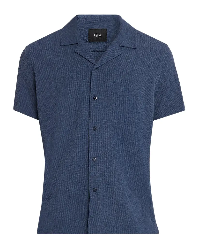 Rails Men's Amalfi Textured Short-Sleeve Shirt | Image 1 Rails Men's Amalfi Textured Short-Sleeve Shirt | Image 1