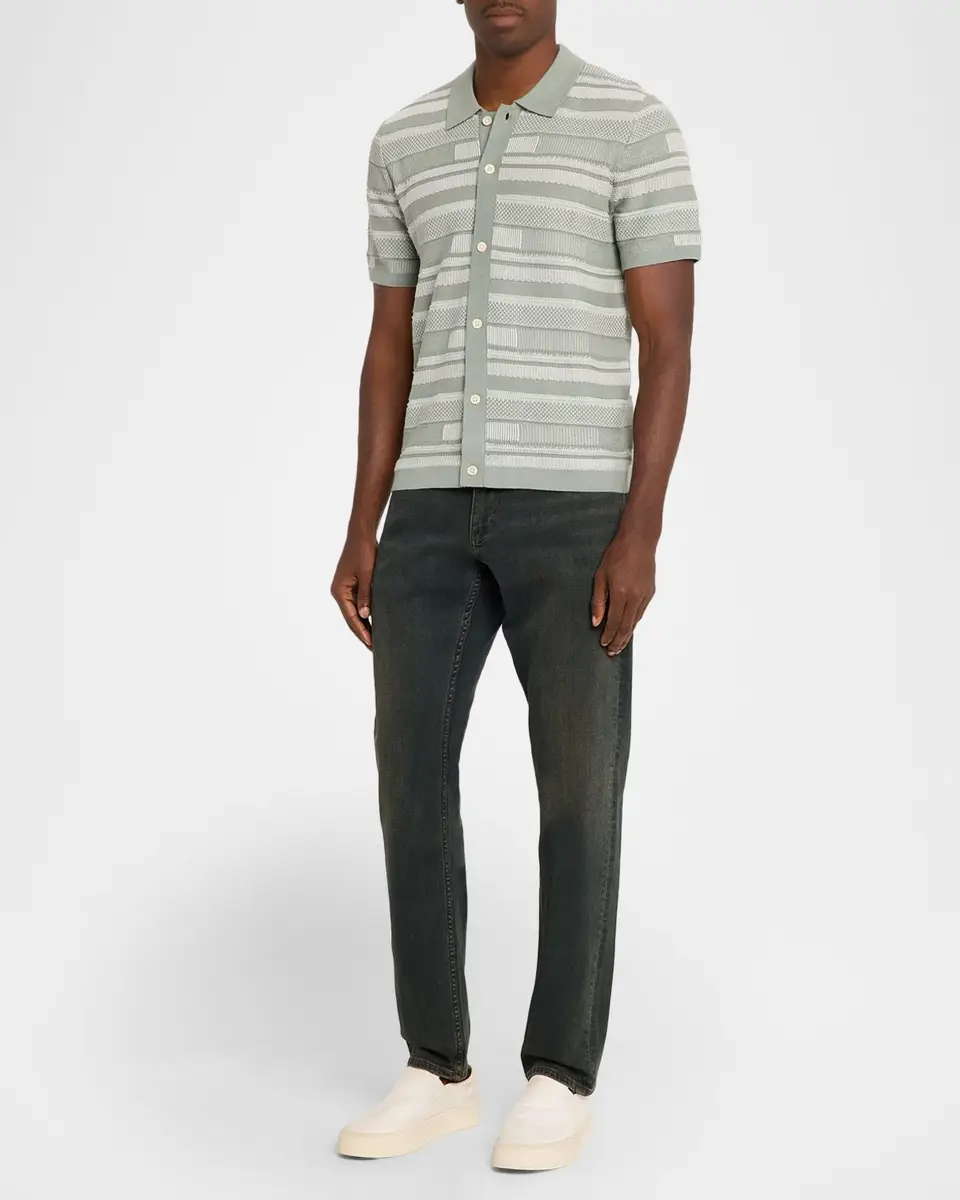 RAILS Men's Henri Cotton Patchwork Short-Sleeve Shirt | Thumbnail 2 RAILS Men's Henri Cotton Patchwork Short-Sleeve Shirt | Thumbnail 2