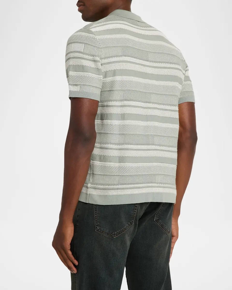 RAILS Men's Henri Cotton Patchwork Short-Sleeve Shirt | Thumbnail 3 RAILS Men's Henri Cotton Patchwork Short-Sleeve Shirt | Thumbnail 3