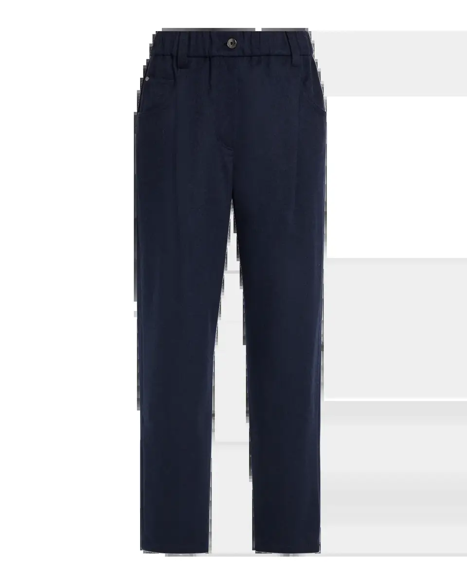 Brunello Cucinelli Pleated Wool Straight-Leg Pants | Thumbnail 5 Brunello Cucinelli Pleated Wool Straight-Leg Pants | Thumbnail 5