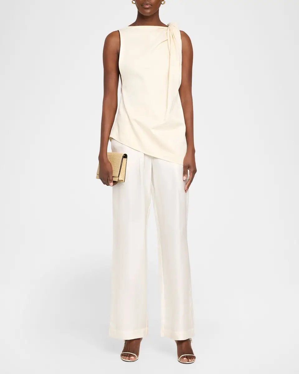 RÓHE Silk Relaxed Trousers | Thumbnail 2 RÓHE Silk Relaxed Trousers | Thumbnail 2