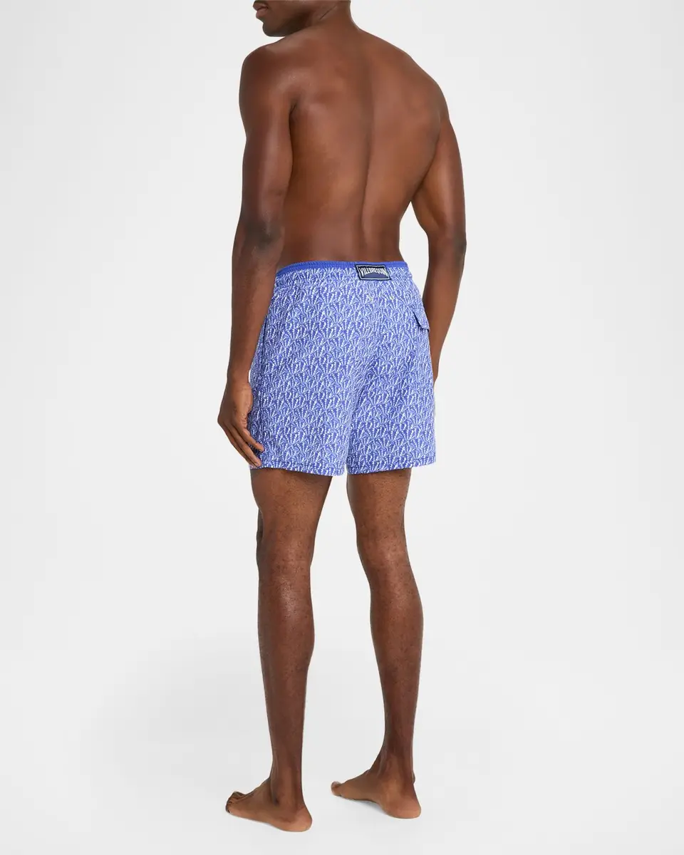 Vilebrequin Men's Graphic Shells Swim Trunks | Thumbnail 3