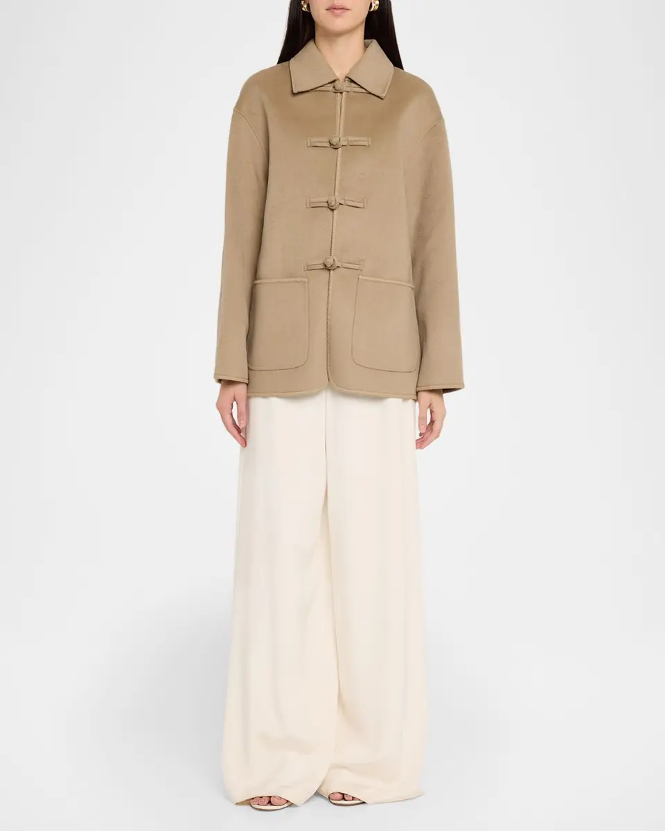 RÓHE Double-Faced Wool Pankou Closure Jacket | Thumbnail 2 RÓHE Double-Faced Wool Pankou Closure Jacket | Thumbnail 2