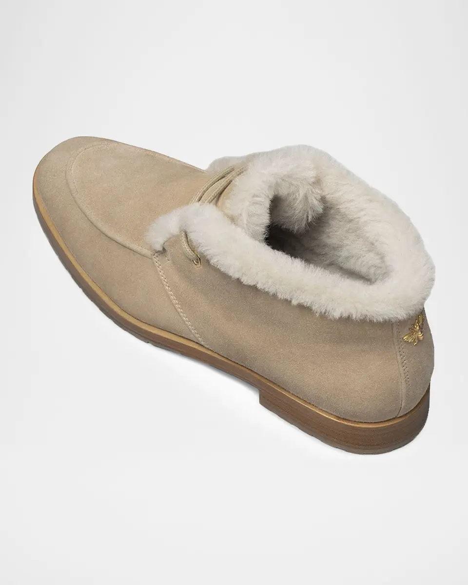 Bougeotte Shearling-Lined Suede Ankle Boots | Thumbnail 2 Bougeotte Shearling-Lined Suede Ankle Boots | Thumbnail 2