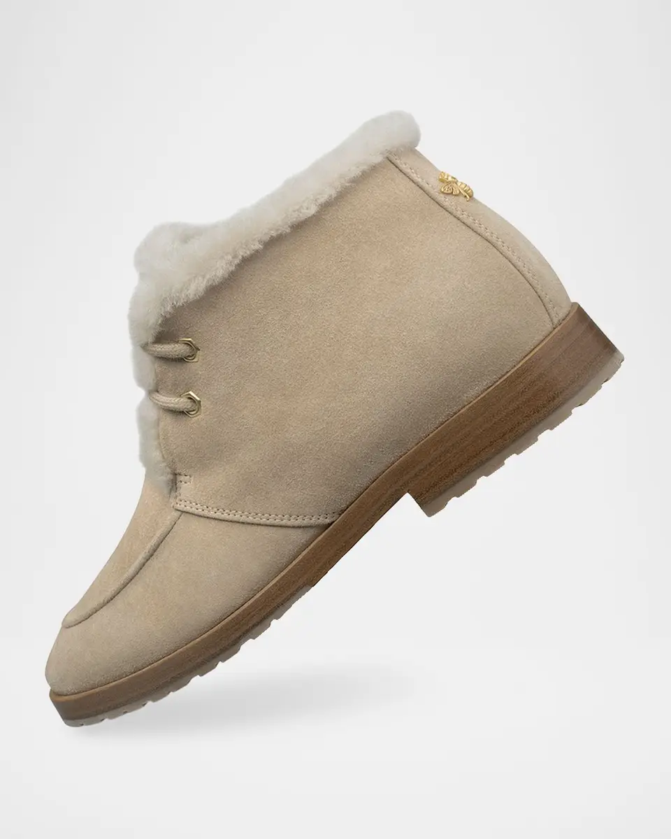 Bougeotte Shearling-Lined Suede Ankle Boots | Thumbnail 5 Bougeotte Shearling-Lined Suede Ankle Boots | Thumbnail 5