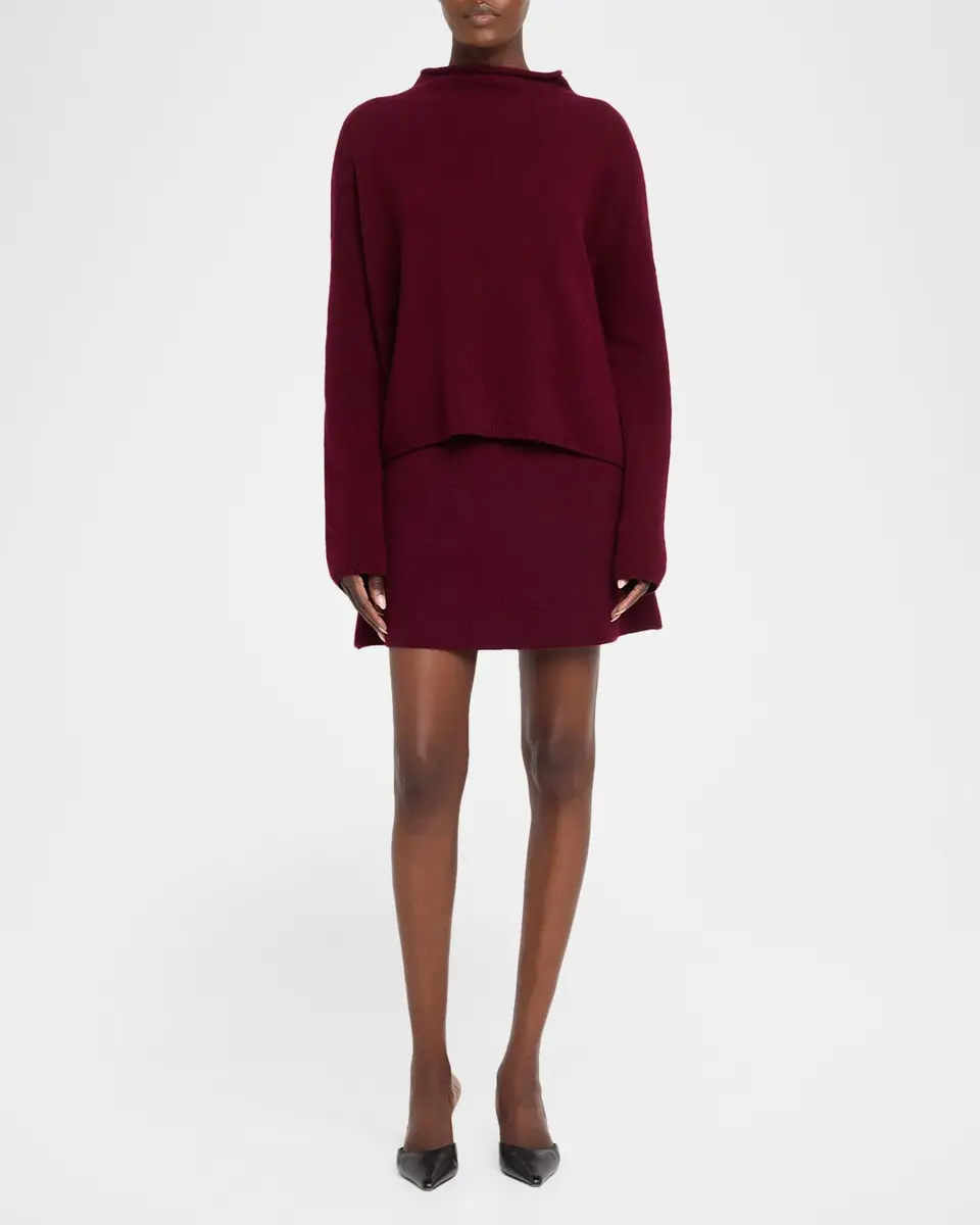 Lisa Yang Clare Cashmere Mini Skirt | Thumbnail 2