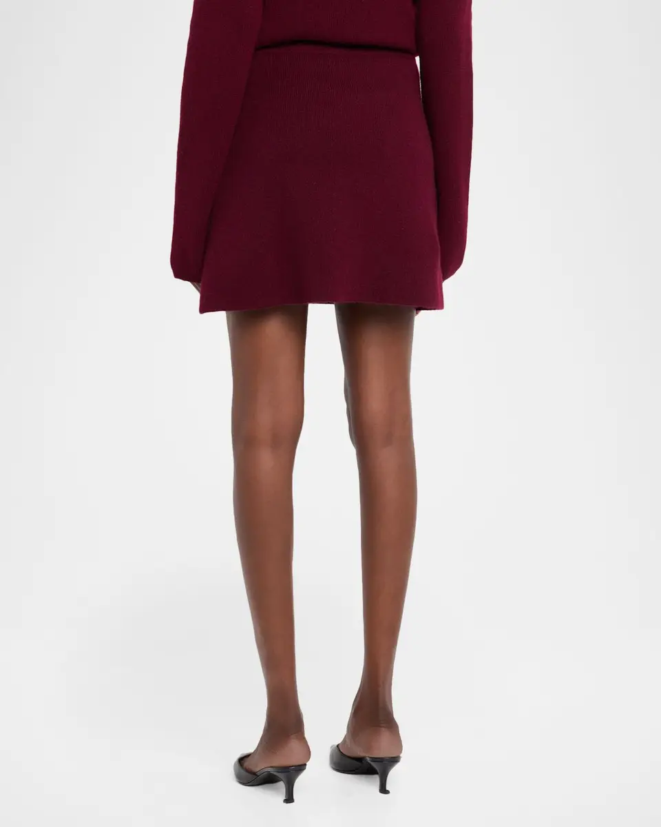 Lisa Yang Clare Cashmere Mini Skirt | Thumbnail 3