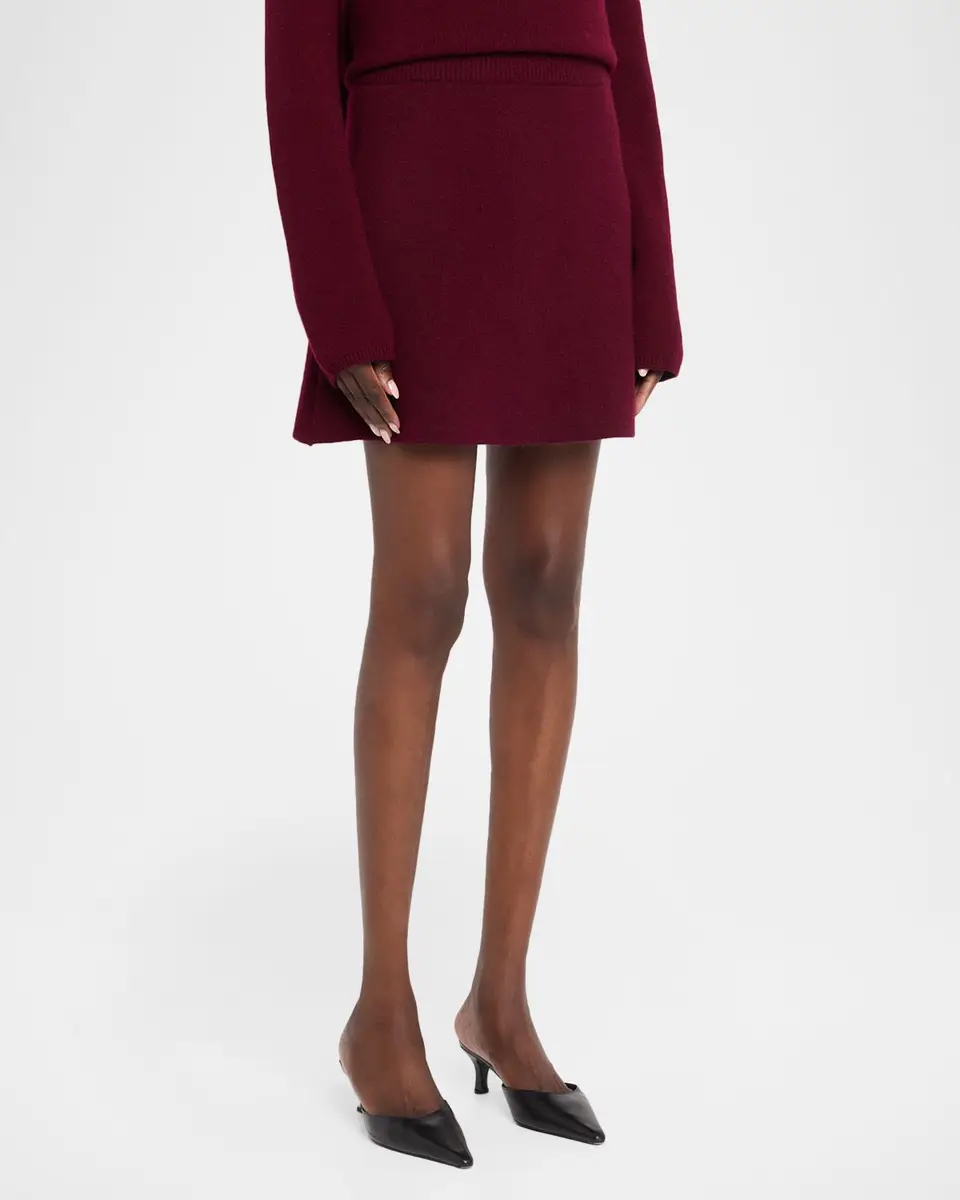 Lisa Yang Clare Cashmere Mini Skirt | Thumbnail 4