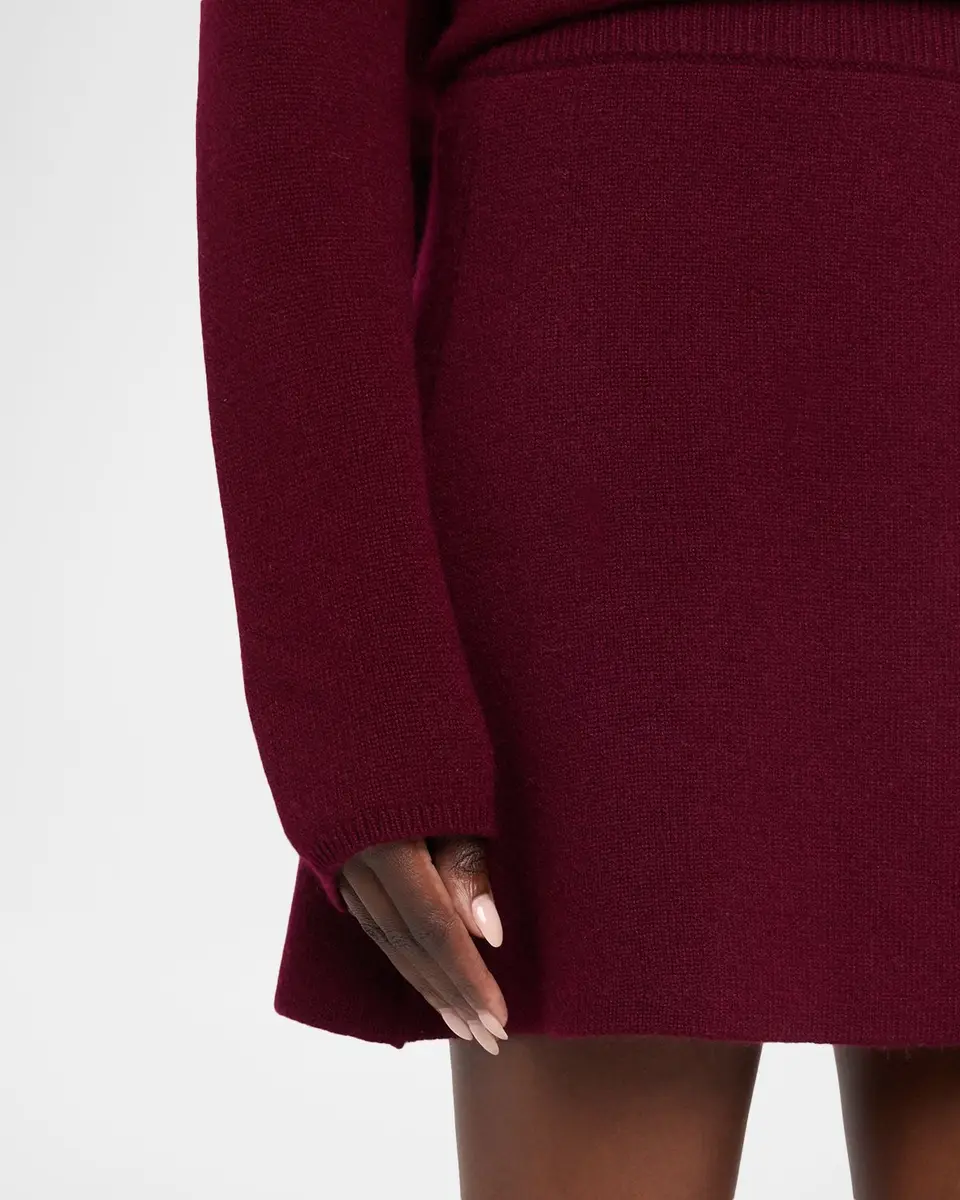 Lisa Yang Clare Cashmere Mini Skirt | Thumbnail 5
