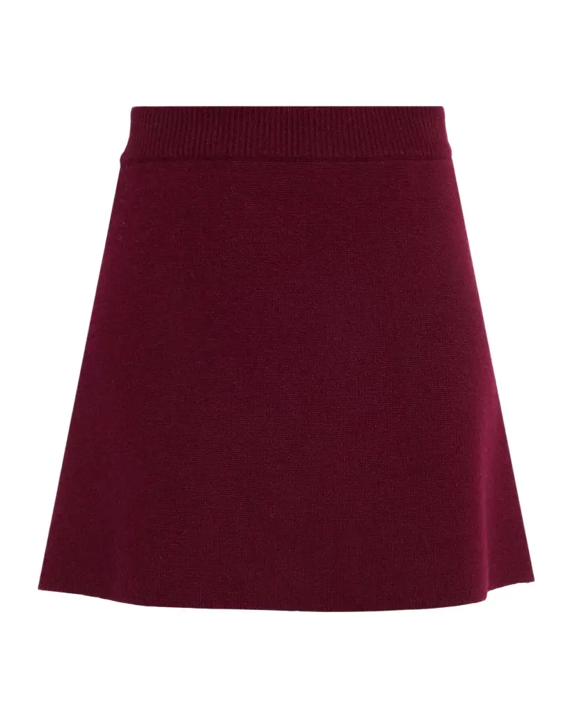 Lisa Yang Clare Cashmere Mini Skirt | Image 1 Lisa Yang Clare Cashmere Mini Skirt | Image 1