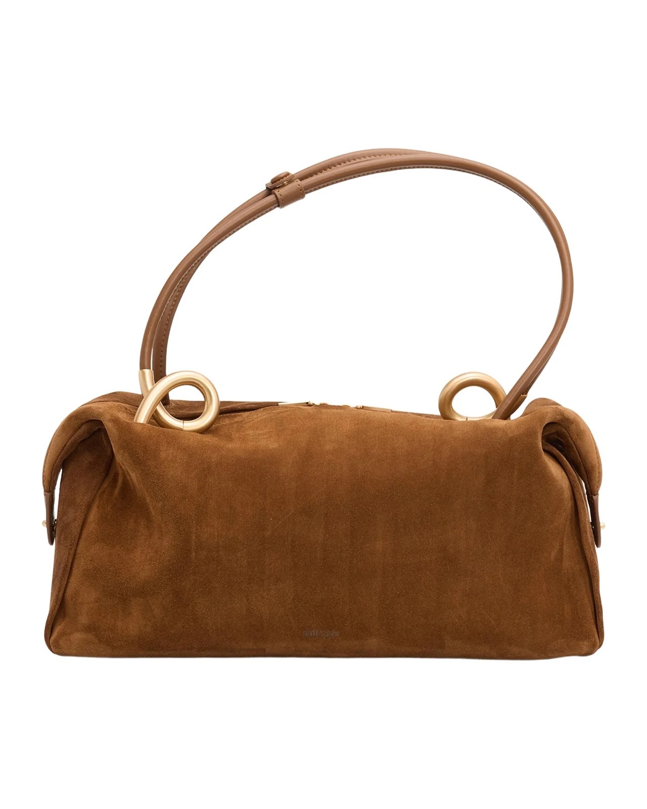 Azariah Suede Satchel Bag