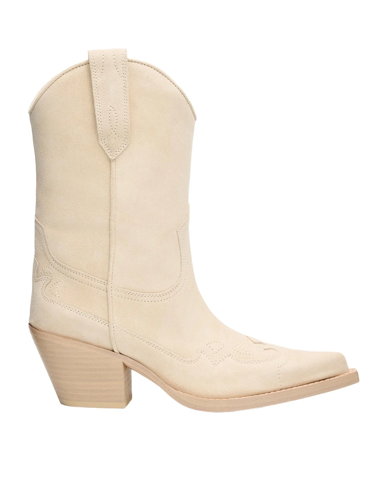 Dakota Suede Mid-Calf Western Boots