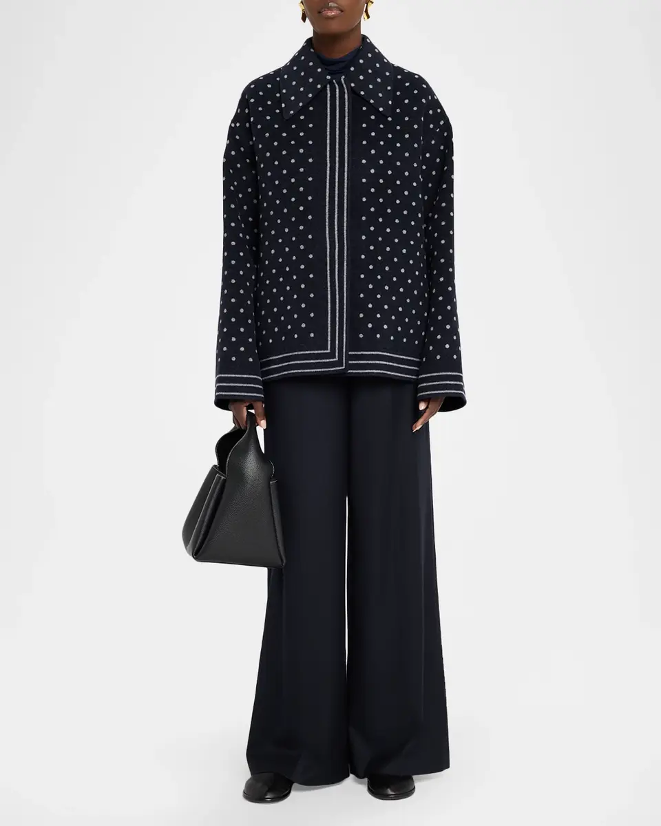 Lafayette 148 New York Thames Wide-Leg Brushed Wool Pants | Thumbnail 2 Lafayette 148 New York Thames Wide-Leg Brushed Wool Pants | Thumbnail 2