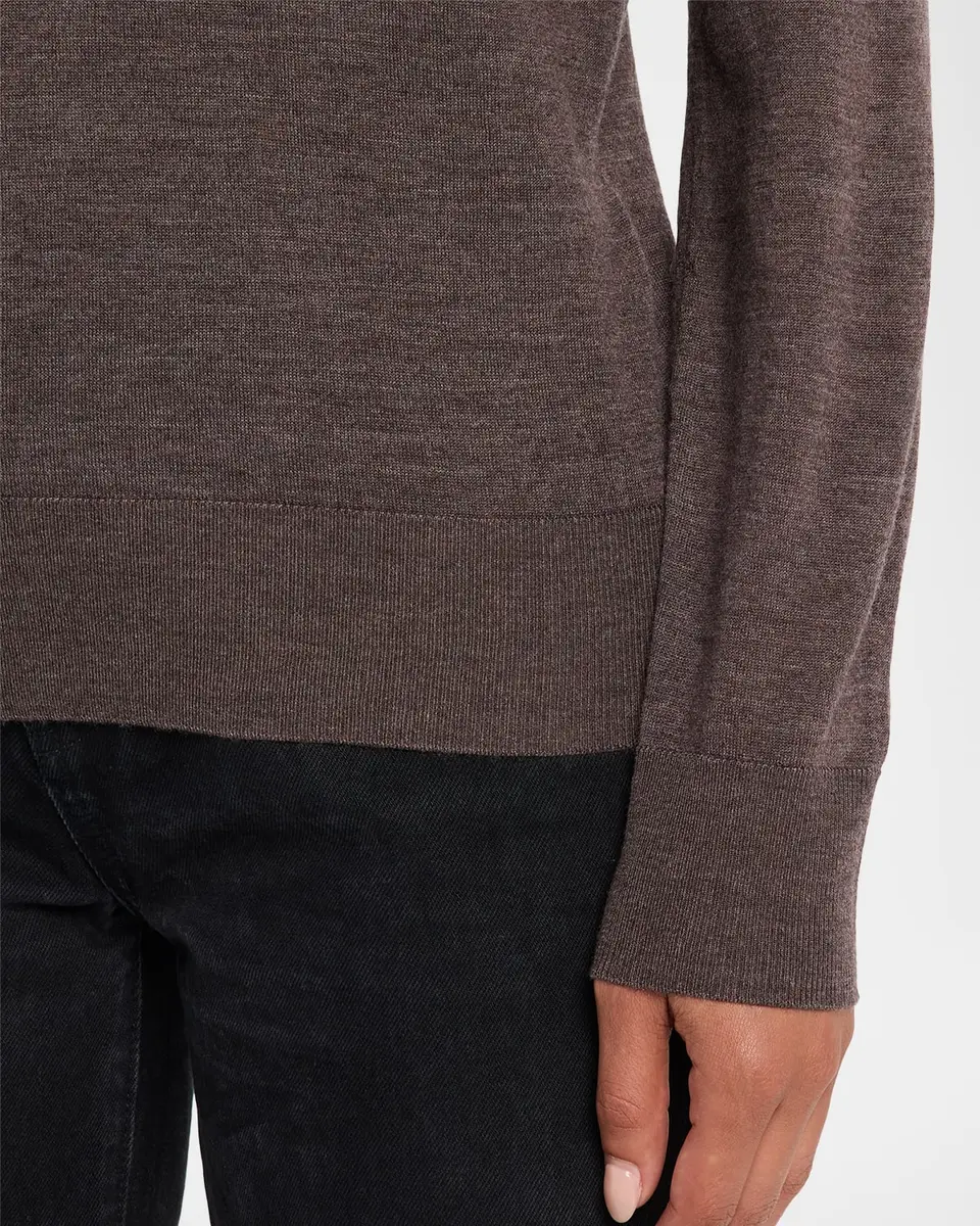 Loulou de Saison Julio Cashmere V-Neck Sweater | Thumbnail 8