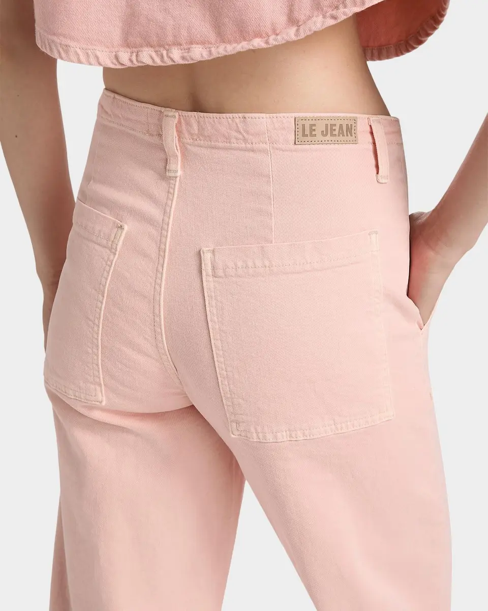 Le Jean Utility Soft Barrel Crop Jeans | Thumbnail 5 Le Jean Utility Soft Barrel Crop Jeans | Thumbnail 5