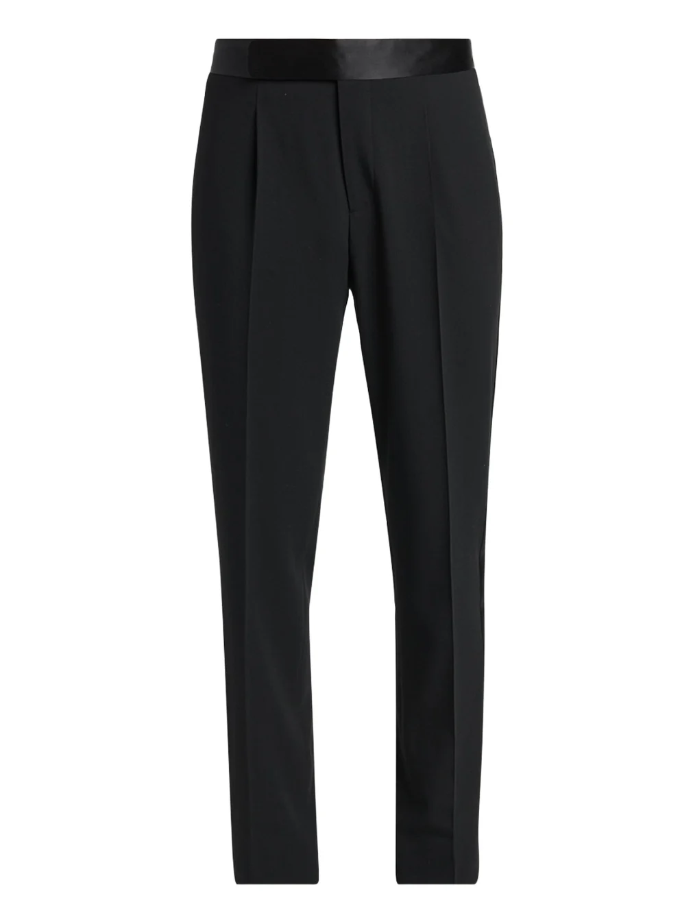 Men's Wool-Blend Slim-Fit Trousers Men's Wool-Blend Slim-Fit Trousers