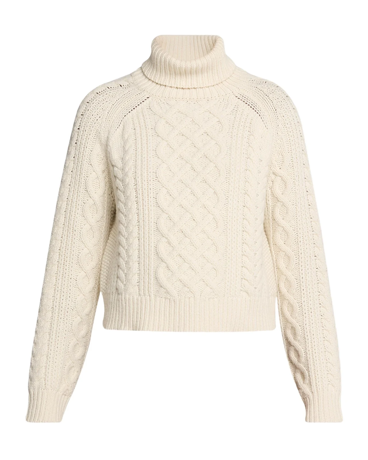 Ezren Cable-Knit Wool Turtleneck Sweater Ezren Cable-Knit Wool Turtleneck Sweater